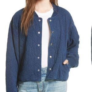 Rag & Bone Quilted Indigo Liner Jacket